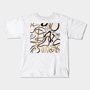 Abstract hand drawing sketch Kids T-Shirt